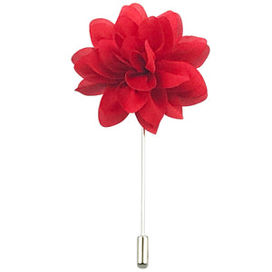 MANSWAG flower lapel pin