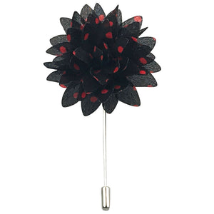 MANSWAG flower lapel pin