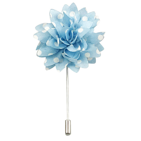 MANSWAG flower lapel pin