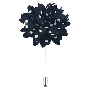 MANSWAG flower lapel pin