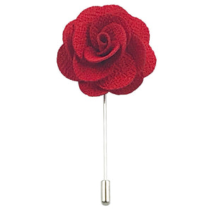 MANSWAG flower lapel pin