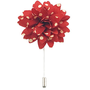 MANSWAG flower lapel pin