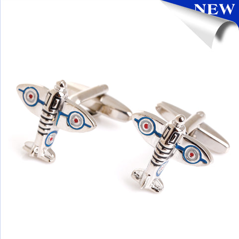 War plane cufflinks