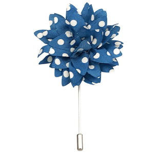 MANSWAG flower lapel pin